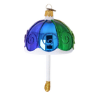 Jubilant Promenade | Hand-Painted Glass Ornament | Blubom 2022-490