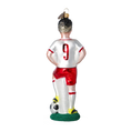 Load image into Gallery viewer, Valiant Number Nine | Hand-Painted Glass Ornament | Blubom 2022-496
