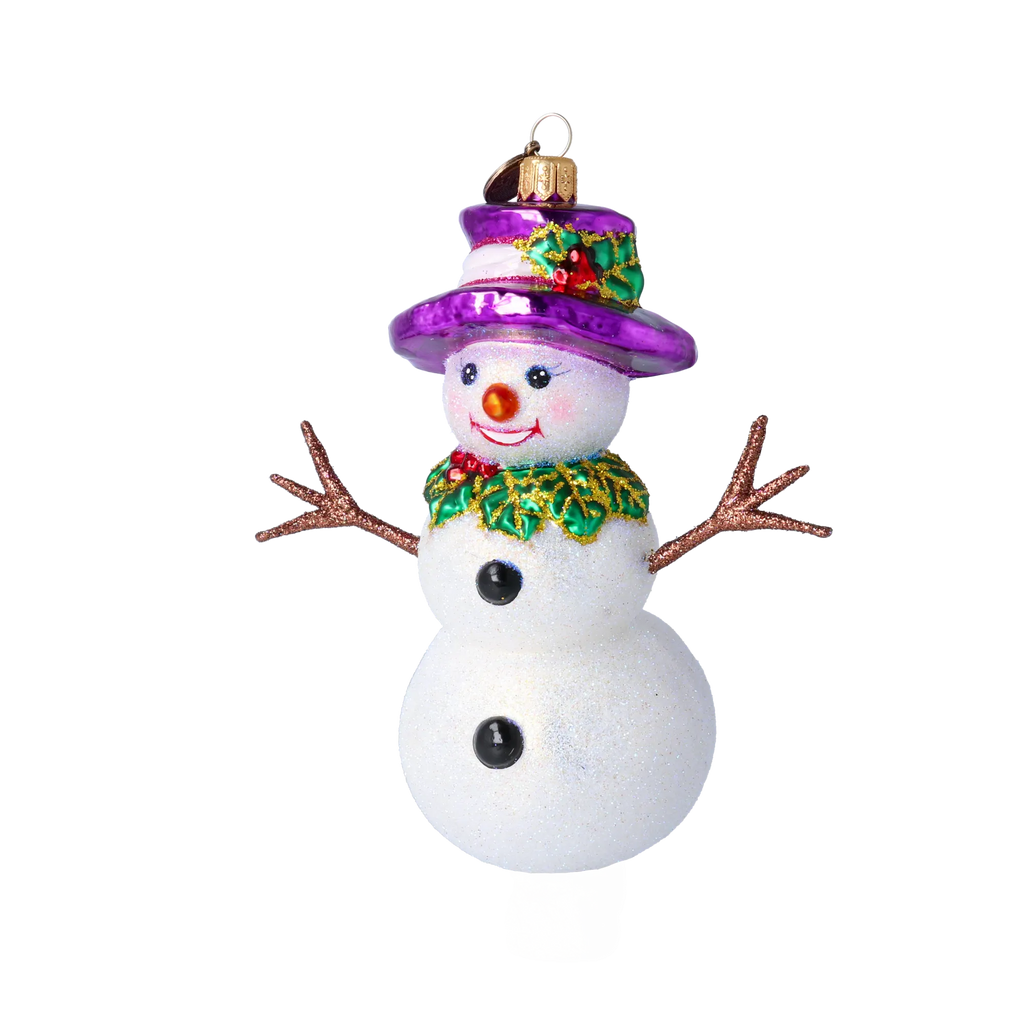 Cordial Frost Envoy | Hand-Painted Glass Ornament | Blubom 2022-499