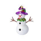 Cordial Frost Envoy | Hand-Painted Glass Ornament | Blubom 2022-499