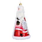 Sovereign Eagle Sentinel | Hand-Painted Glass Ornament | Blubom 2022-502