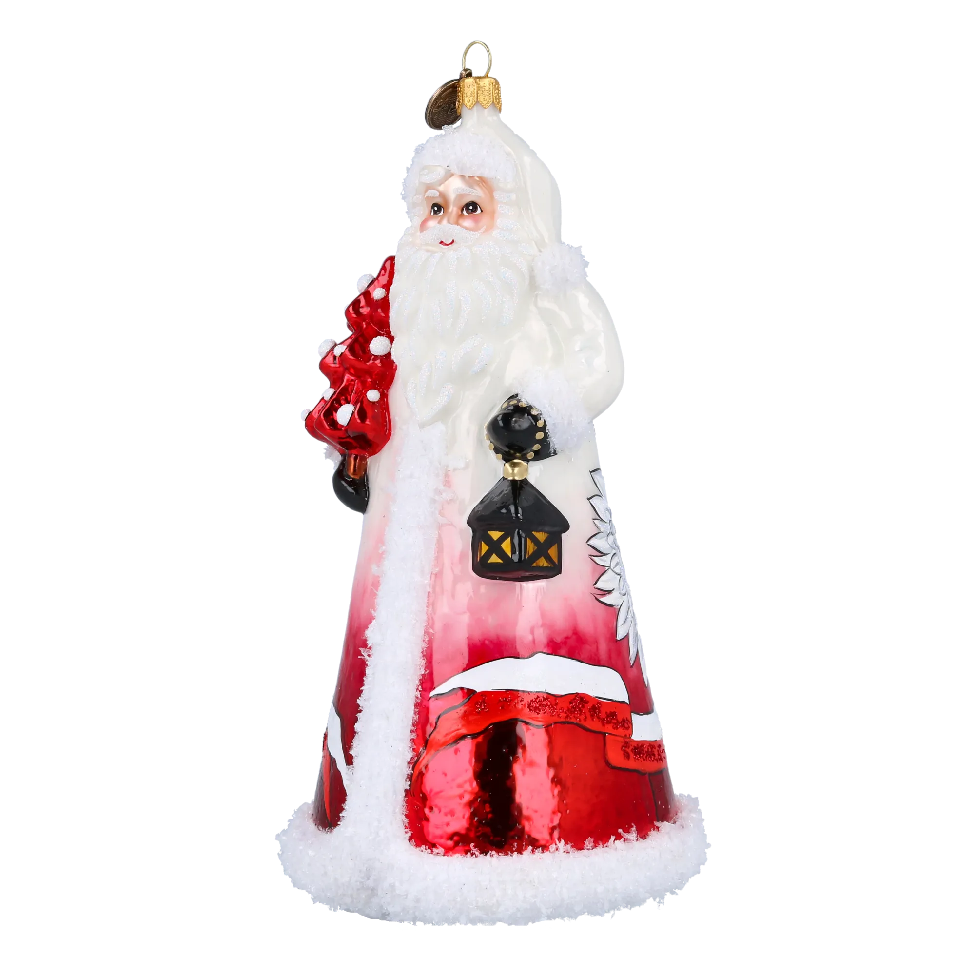 Sovereign Eagle Sentinel | Hand-Painted Glass Ornament | Blubom 2022-502