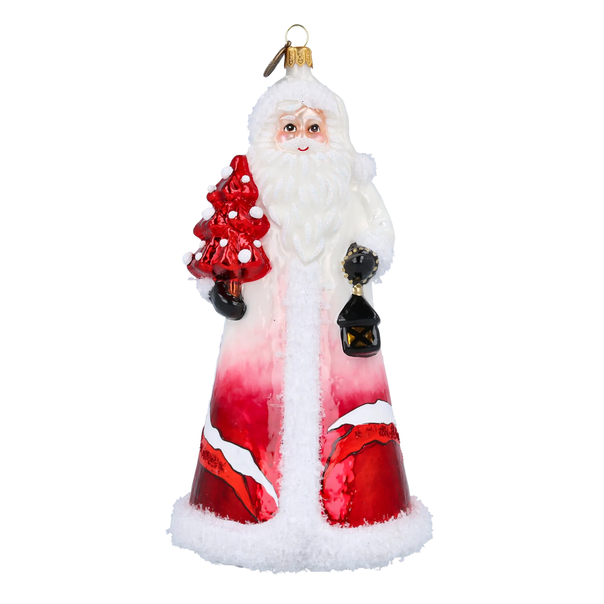 Sovereign Eagle Sentinel | Hand-Painted Glass Ornament | Blubom 2022-502