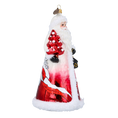 Load image into Gallery viewer, Polish Santa with Eagle  Handmade Glass Christmas ornament 2022-502

