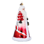 Sovereign Eagle Sentinel | Hand-Painted Glass Ornament | Blubom 2022-502