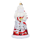 Sovereign Eagle Sentinel | Hand-Painted Glass Ornament | Blubom 2022-502