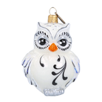 Silent Midnight Sage | Hand-Painted Glass Ornament | Blubom 2022-504