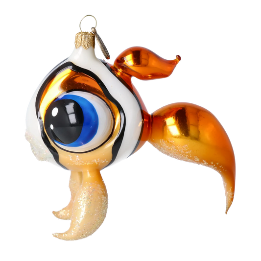 Vigilant Reef Nomad | Hand-Painted Glass Ornament | Blubom 2022-507