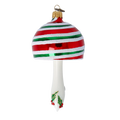 Painted Holly Sprout | Hand-Painted Glass Ornament | Blubom 2022-514