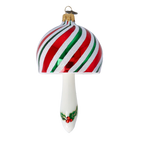 Dashing Ribbon Sprout | Hand-Painted Glass Ornament | Blubom 2022-515
