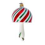 Dashing Ribbon Sprout | Hand-Painted Glass Ornament | Blubom 2022-515