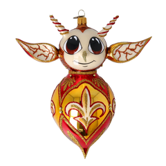 Little Devil in Garnet & Gold