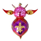 Sovereign Court Sentinel | Hand-Painted Glass Ornament | Blubom 2022-520