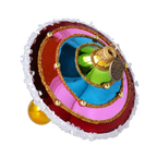 Vivid Painted Rhythm | Hand-Painted Glass Ornament | Blubom 2022-527