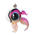 Load image into Gallery viewer, Aqua Dreamer Handmade Glass Christmas ornament fish. 2022-534
