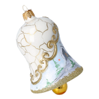 Gilded Evening Vespers | Hand-Painted Glass Ornament | Blubom 2022-541