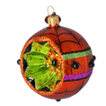 Load image into Gallery viewer, Midnight Amber Spider Reflector Premium christmas glass ornament 2022-542
