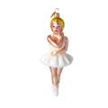 Pensive Adagio | Hand-Painted Glass Ornament | Blubom 2022-545