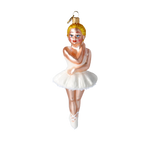 Pensive Adagio | Hand-Painted Glass Ornament | Blubom 2022-545
