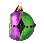 Amethyst Flare | Hand-Painted Glass Ornament | Blubom 2022-548