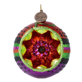 Velvet Nocturne Flare | Hand-Painted Glass Ornament | Blubom 2022-549
