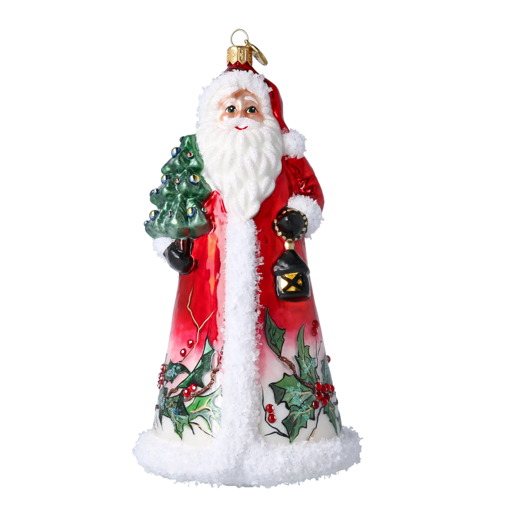 Benevolent Lantern Bearer | Hand-Painted Glass Ornament | Blubom 2022-551