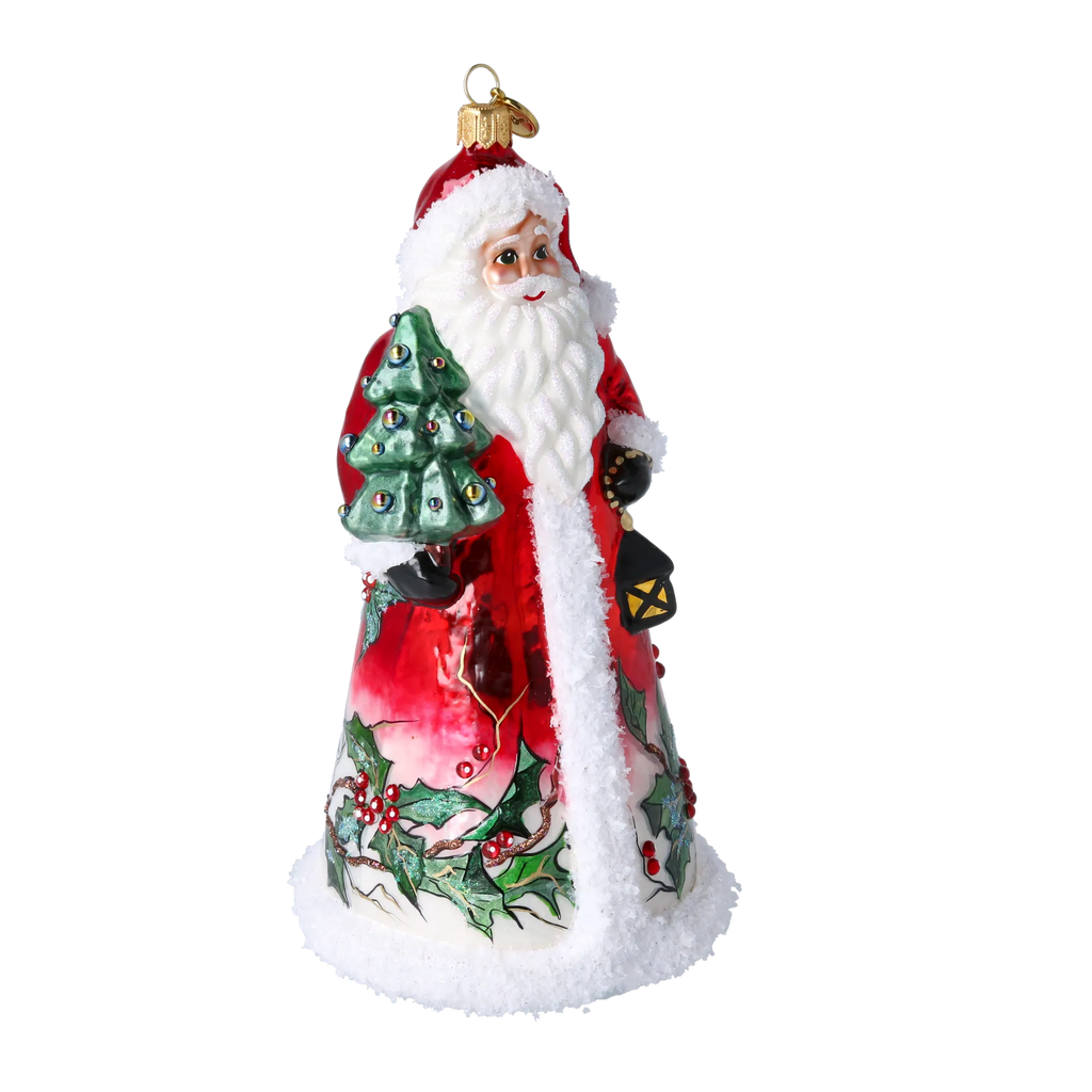 Benevolent Lantern Bearer | Hand-Painted Glass Ornament | Blubom 2022-551