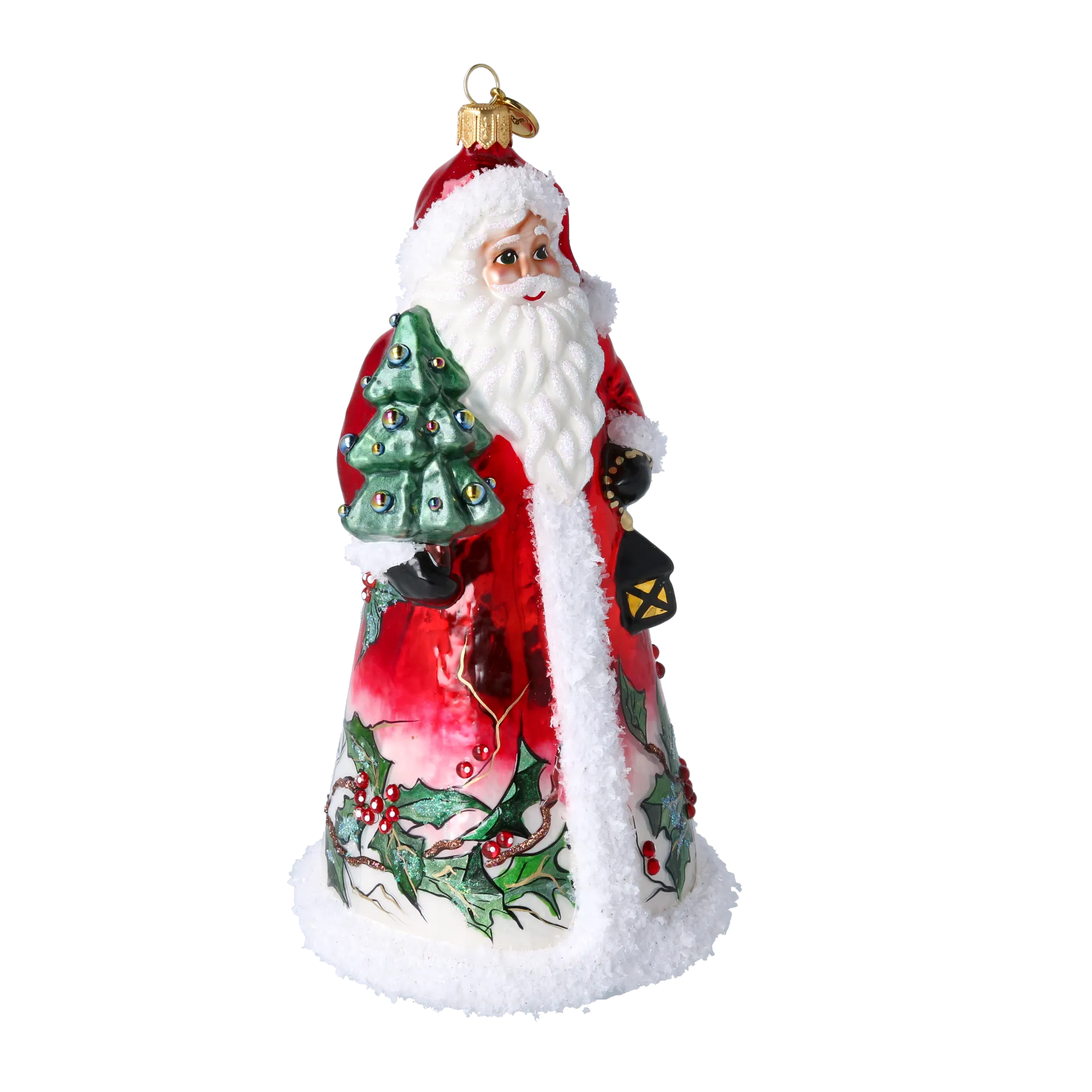 Benevolent Lantern Bearer | Hand-Painted Glass Ornament | Blubom 2022-551