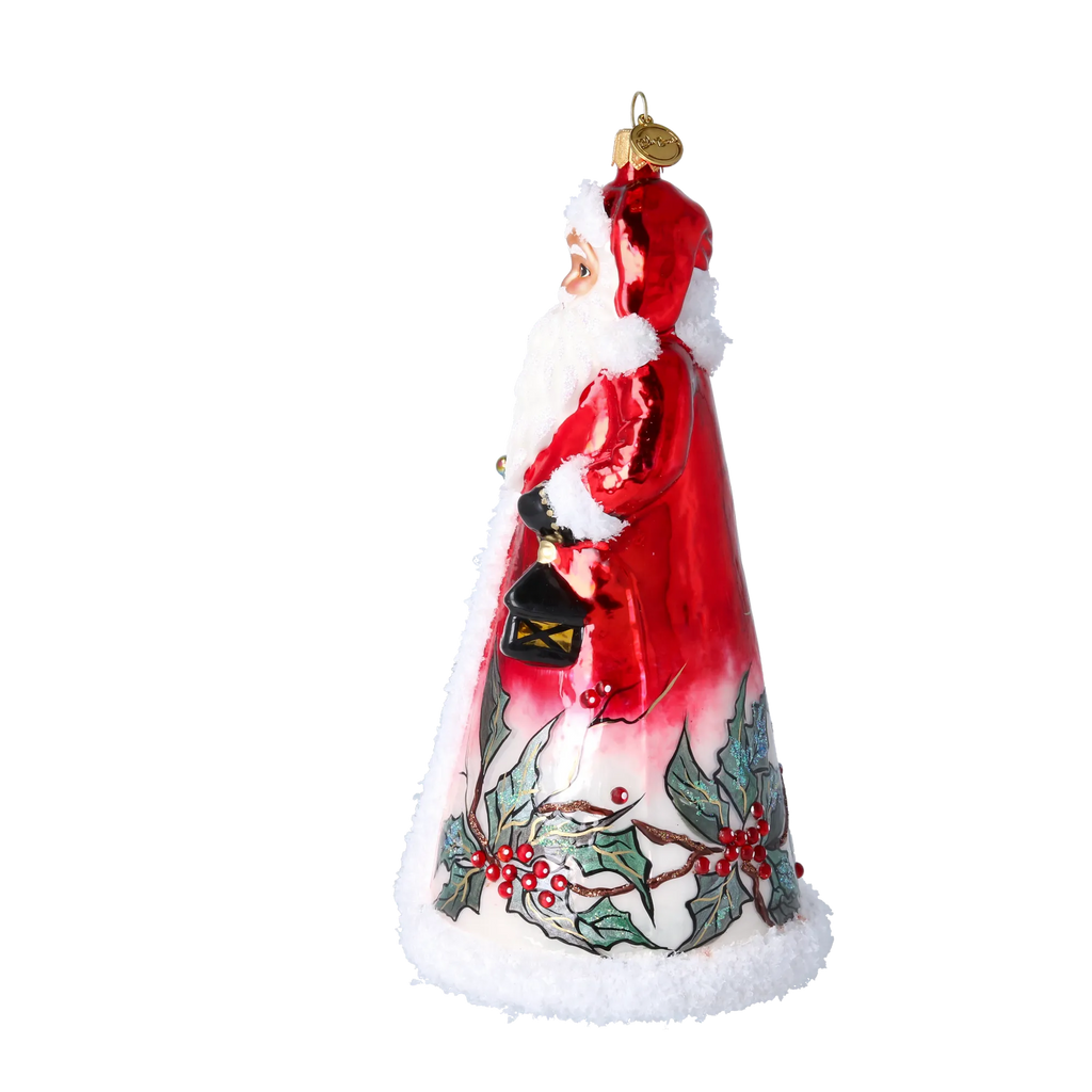 Benevolent Lantern Bearer | Hand-Painted Glass Ornament | Blubom 2022-551