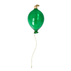 Emerald Ascent | Hand-Painted Glass Ornament | Blubom 2022-553