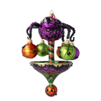 Gleeful Shadow Harvester | Hand-Painted Glass Ornament | Blubom 2022-556