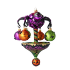 Gleeful Shadow Harvester | Hand-Painted Glass Ornament | Blubom 2022-556