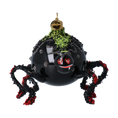 Load image into Gallery viewer, Lovebite Spide Halloween Handmade Glass Christmas ornament
