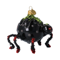 Load image into Gallery viewer, Lovebite Spide Halloween Handmade Glass Christmas ornament
