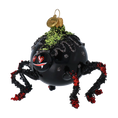 Load image into Gallery viewer, Lovebite Spide Halloween Handmade Glass Christmas ornament
