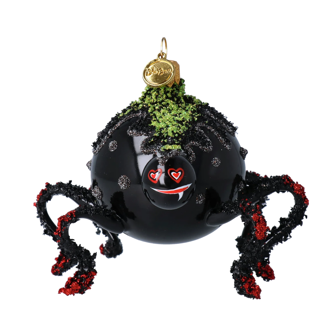 Smitten Shadow Weaver | Hand-Painted Glass Ornament | Blubom 2022-568