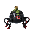 Load image into Gallery viewer, Lovebite Spide Halloween Handmade Glass Christmas ornament 2022-568
