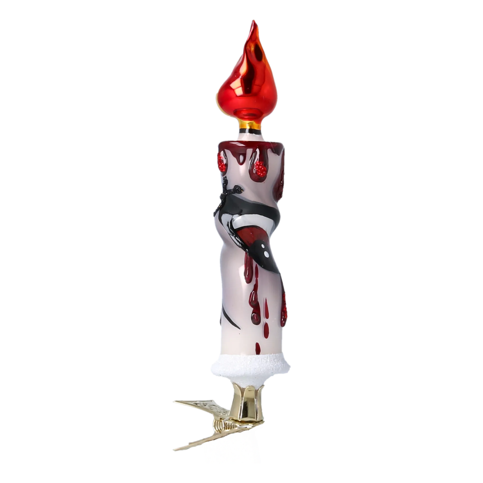 Clip-On Candle with Bloody Eye