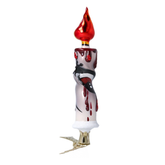 Clip-On Candle with Bloody Eye