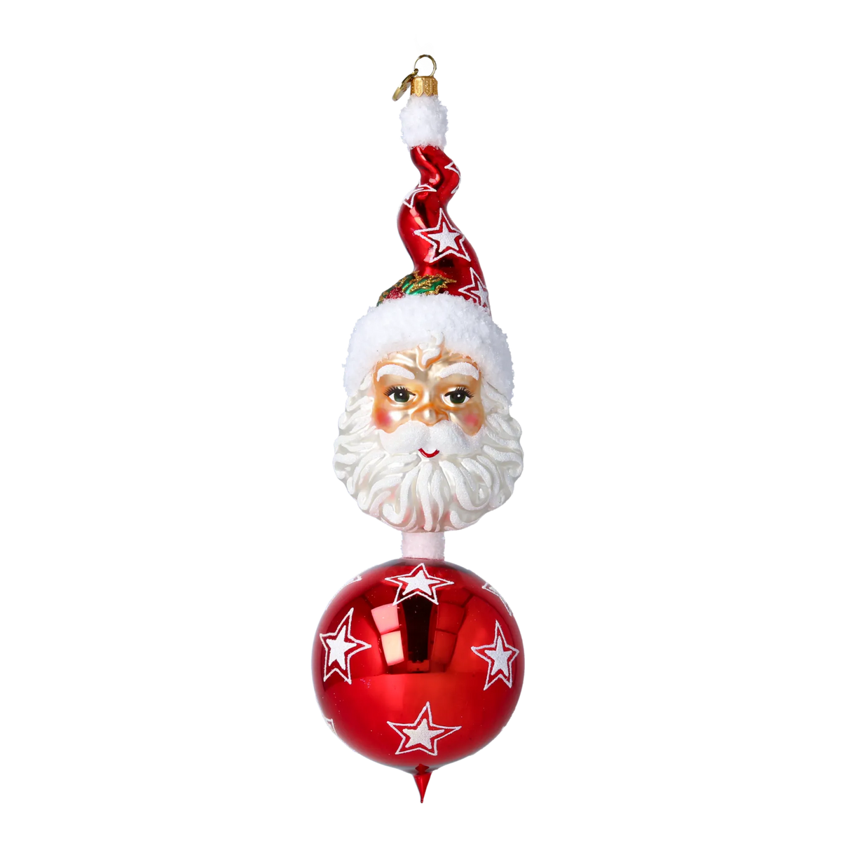 Celestial Patriarch | Hand-Painted Glass Ornament | Blubom 2022-573