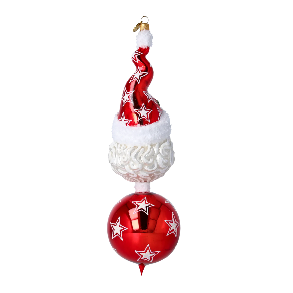 Celestial Patriarch | Hand-Painted Glass Ornament | Blubom 2022-573
