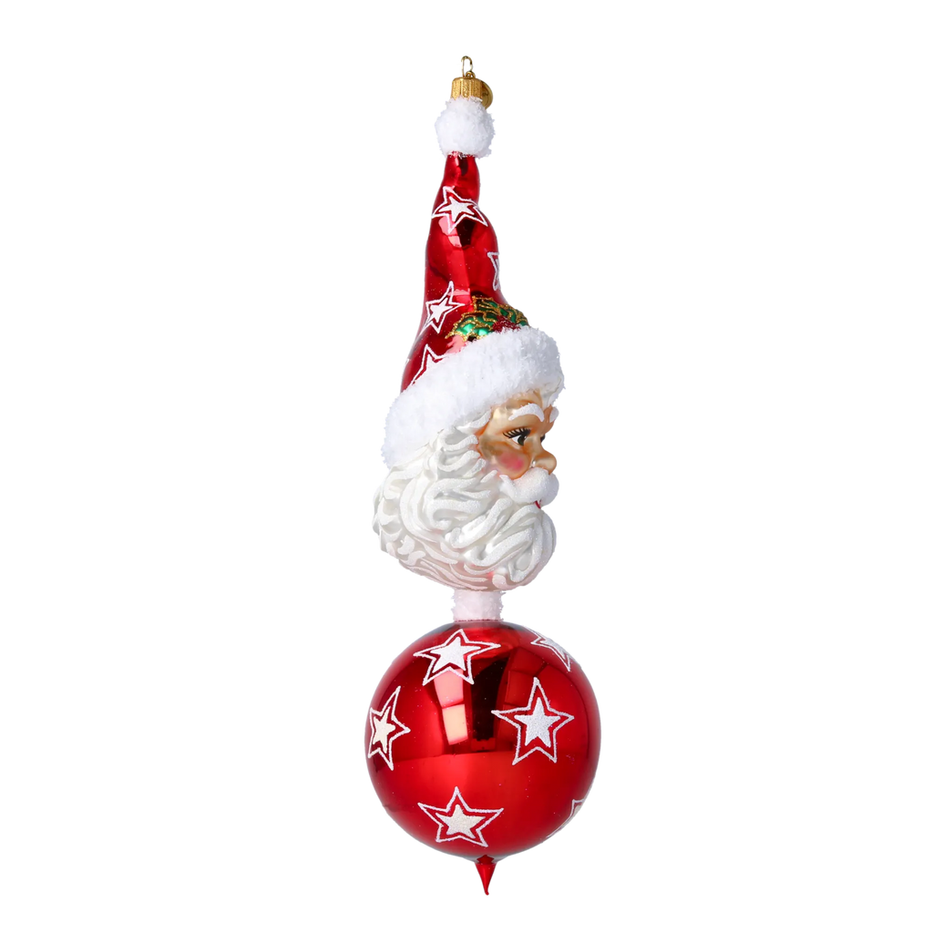 Celestial Patriarch | Hand-Painted Glass Ornament | Blubom 2022-573