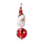 Celestial Patriarch | Hand-Painted Glass Ornament | Blubom 2022-573