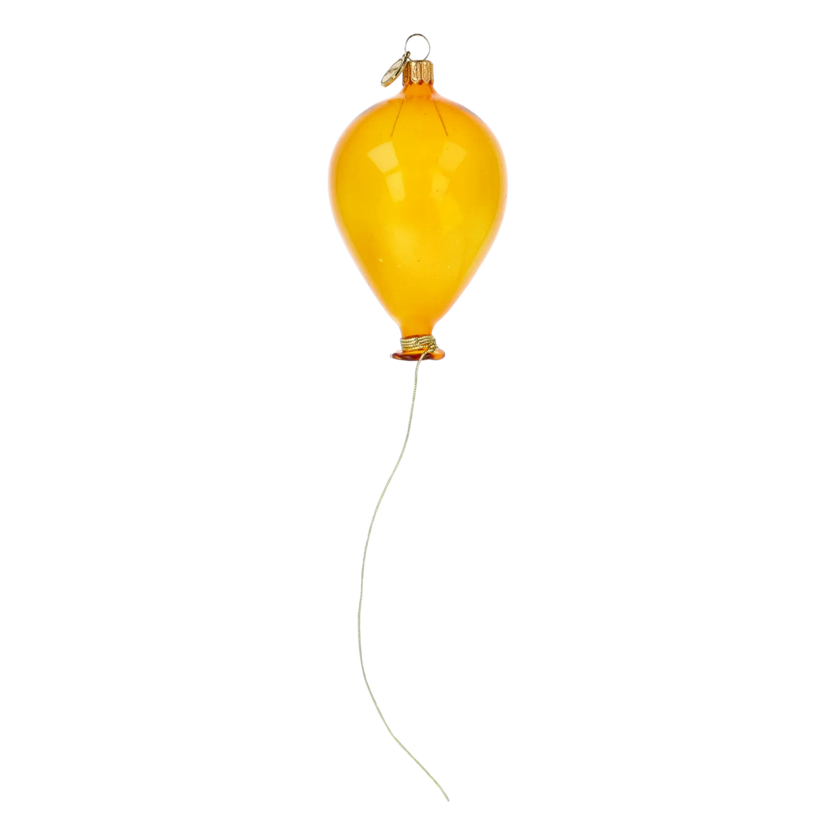 Amber Ascent | Hand-Painted Glass Ornament | Blubom 2022-575