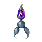 Gilded Night Voyager | Hand-Painted Glass Ornament | Blubom 2022-579