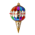 Load image into Gallery viewer, Carnival Jewel Handmade Glass Christmas ornament
