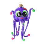 Inquisitive Voyager | Hand-Painted Glass Ornament | Blubom 2022-583