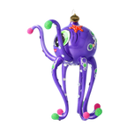 Inquisitive Voyager | Hand-Painted Glass Ornament | Blubom 2022-583