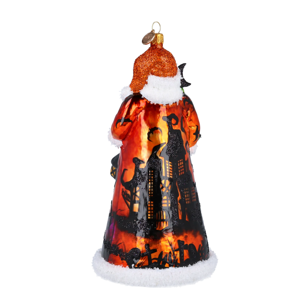 Spectral Lantern Sentinel | Hand-Painted Glass Ornament | Blubom 2022-584