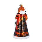 Spectral Lantern Sentinel | Hand-Painted Glass Ornament | Blubom 2022-584